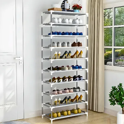 Sapateira Vertical organizador com  9 Prateleiras