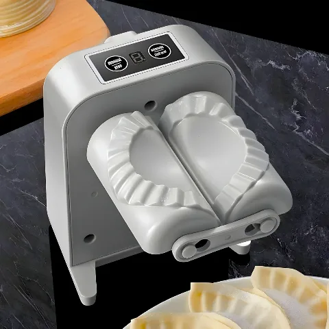 Máquina de Fechar Pastel e Guioza Automático com Temporizador USB
