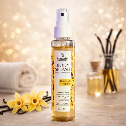 Body Splash Banho de Vanilla Bio Instinto 130ml