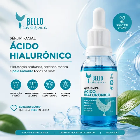 Sérum Facial Ácido Hialurônico