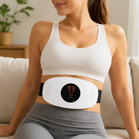 Massageador Elétrico para Alívio de Cólicas USB