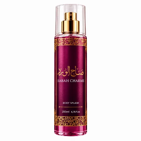 Body Splash Sabah Charme Feminino Kit + Desodorante + Hidratante Corporal