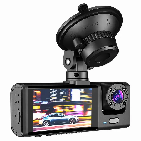 Câmera de Carro DVR Full HD 1080P Frontal e Traseira