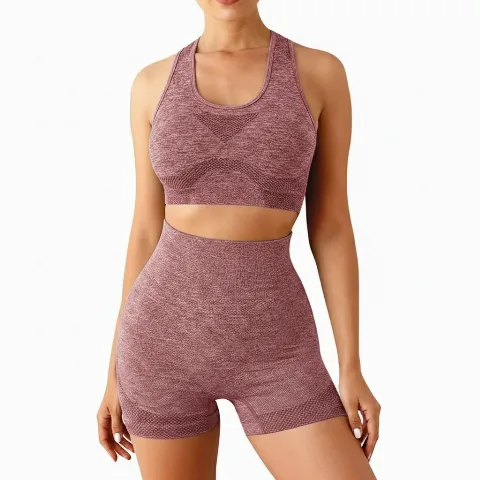 Conjunto Academia Fitness Levanta Bumbum Bege