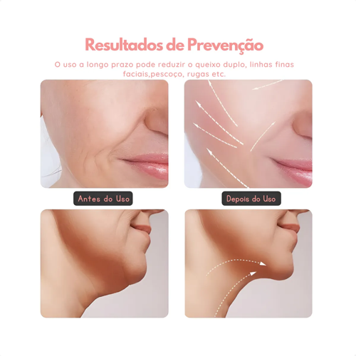 Realce Sua Beleza com o Massageador Facial LED Lift 3 em 1!