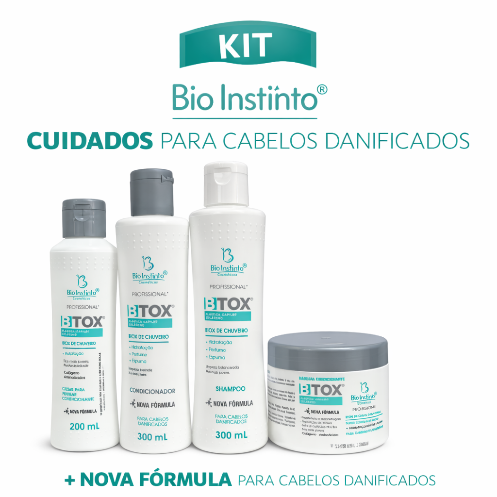 Kit Capilar Btox Plástica Capilar e Colágeno