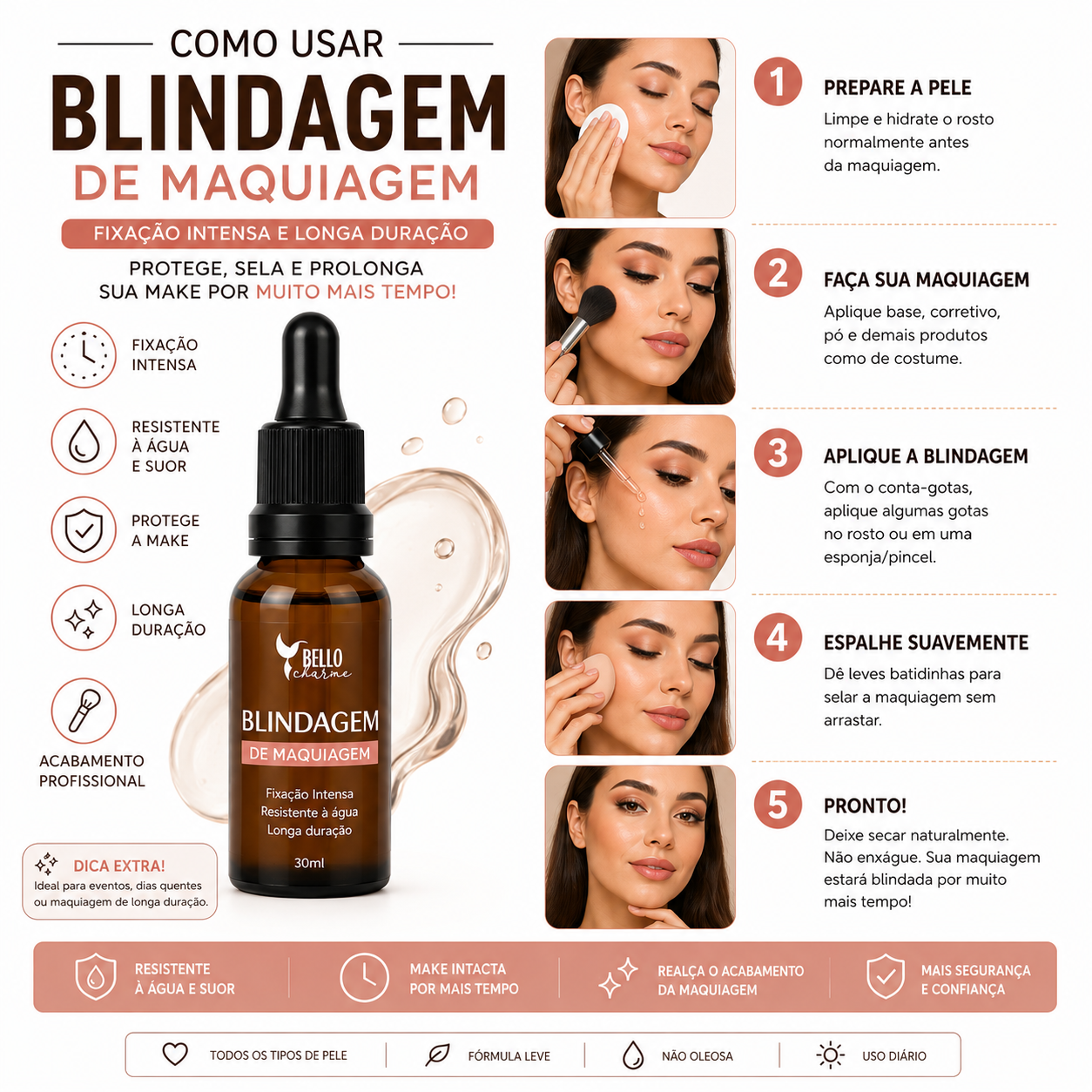 Blindagem de Maquiagem