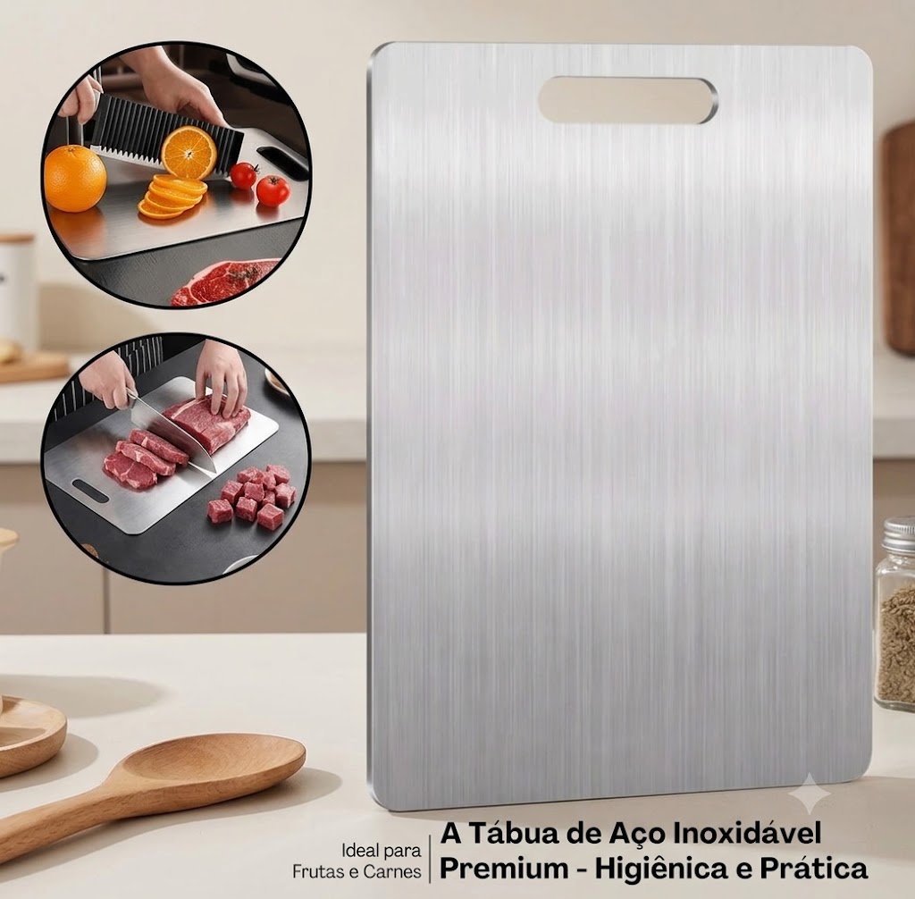 Tabua de Aço Inoxidável