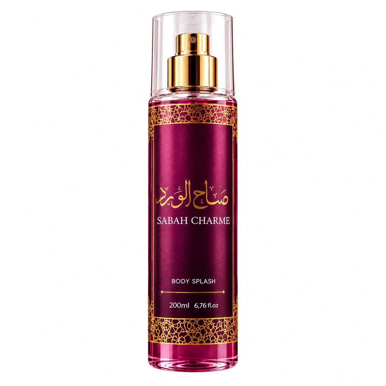 Body Splash Sabah Charme Feminino Kit + Desodorante + Hidratante Corporal