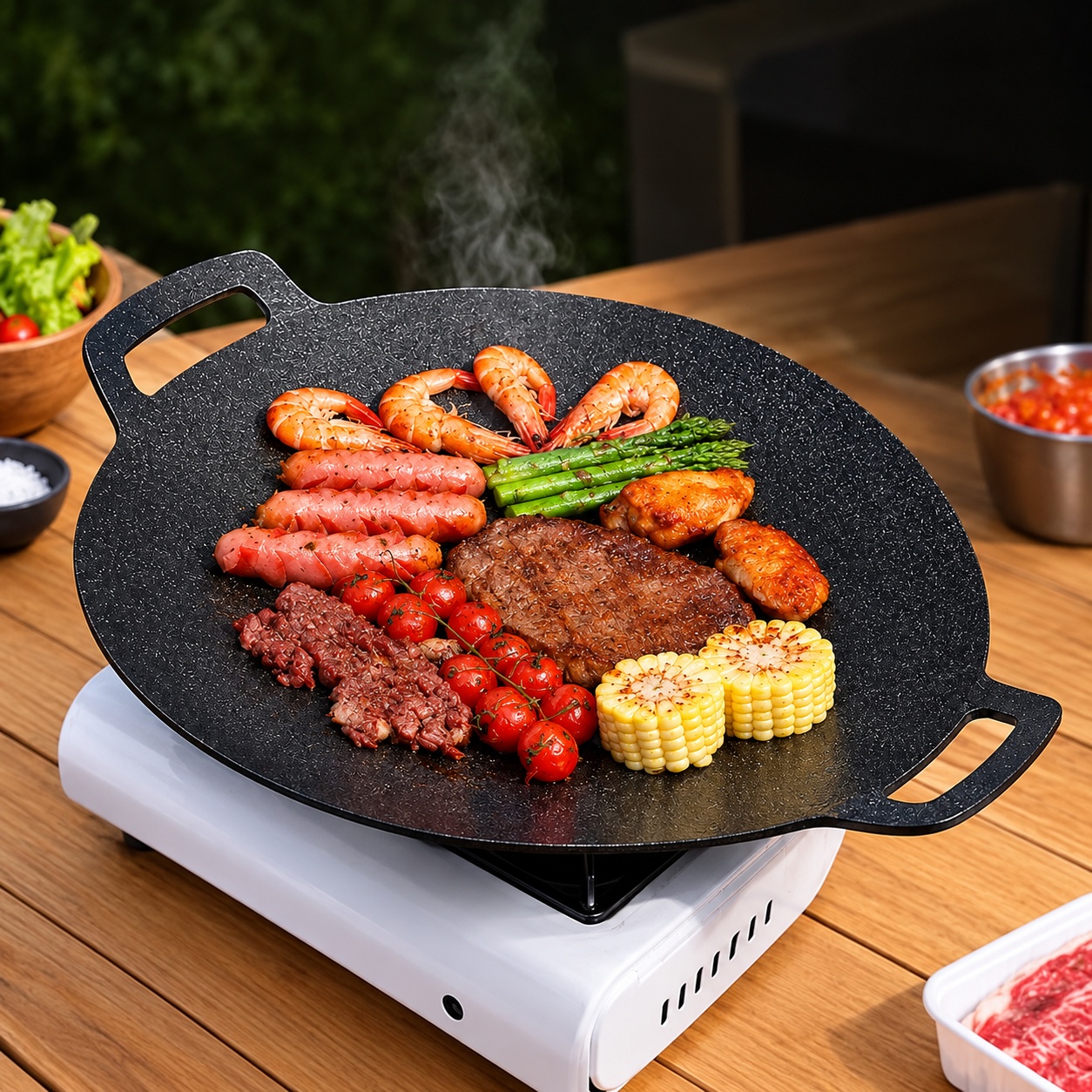 Chapa de Ferro para Churrasco