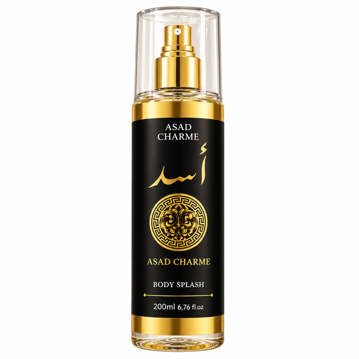 Kit Asad Charme Masculino Desodorante + Body Splash + Hidratante Corporal