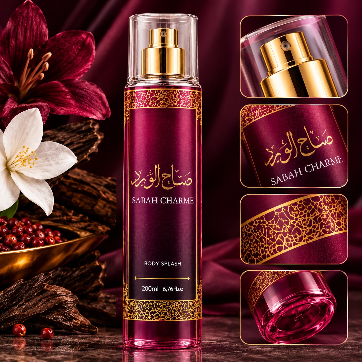 Body Splash Sabah Charme 200ml