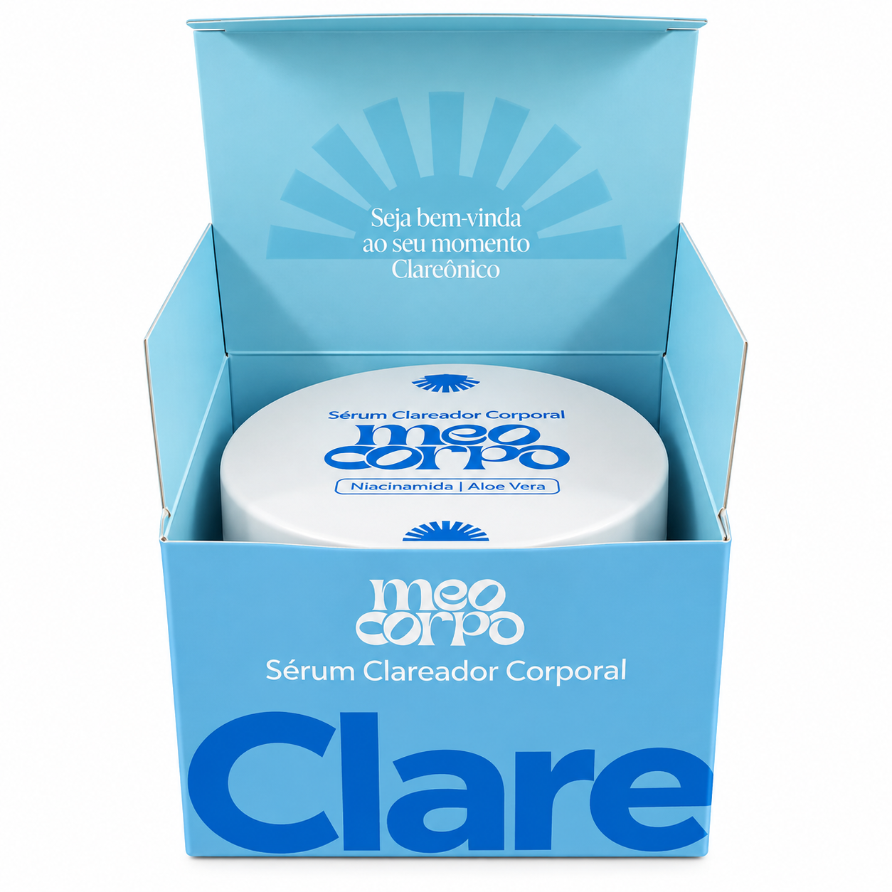 Sérum Clareador Corporal Clareônico 200g – Niacinamida e Aloe Vera