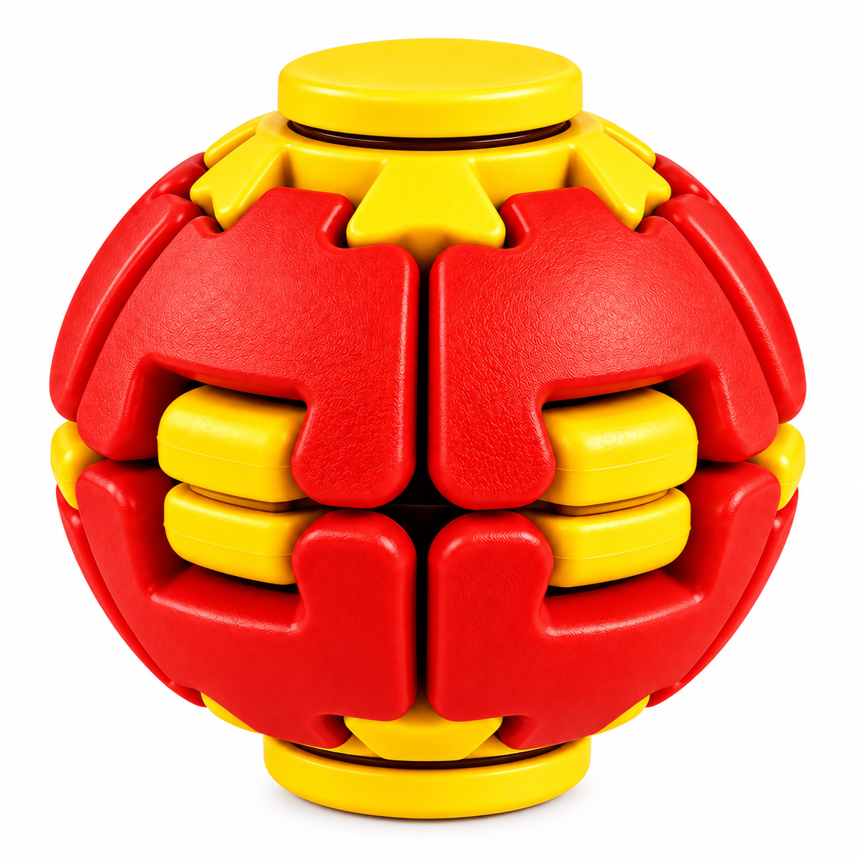 Brinquedo Sensorial Bola Giratória Antiestresse com Movimento Interativo (AZUL E VERDE)